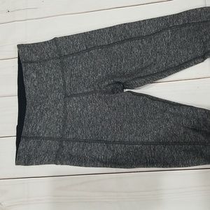 Lululemon Athletica Run Turn Around Tight Gray Leggings Size 4